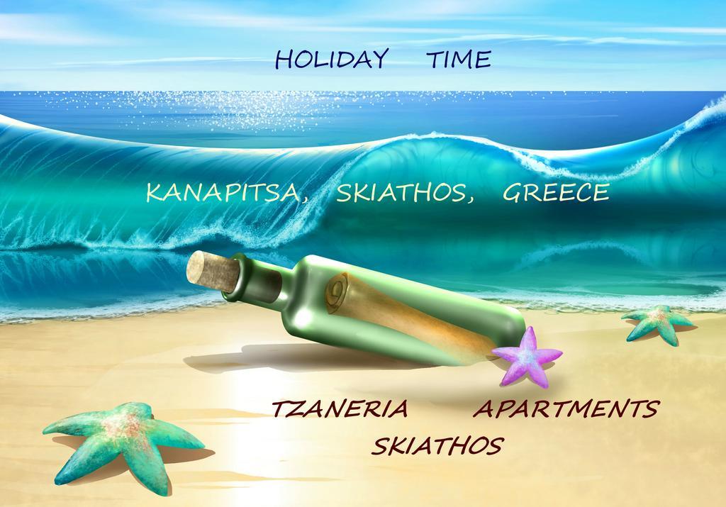 Tzaneria Apartments Skiathos Канапитса Экстерьер фото